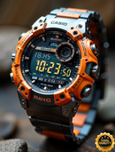 CASIO2499 RAYO XTREME ORANGE FORCE WATCH